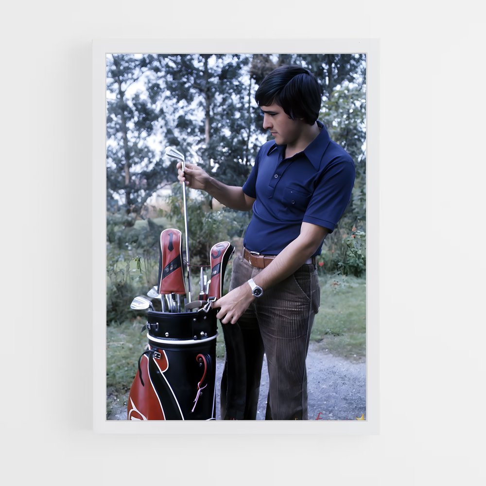 Poster Seve de ballesteros – affiche Golf (vue 3)
